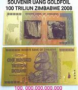 Uang 100T Zimbabwe Berapa Rupiah